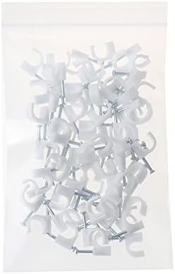 100 PCS 4" x 6" Thick 4 Mil Clear Zip Poly Bags Plastic Reclosable Zip Seal Lock Bags Heavy-Duty Photo Cards Snacks Seeds Zipper Bag
