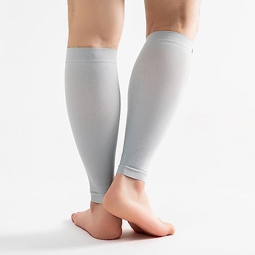 15-20mmHg 22 Pair Men and Women Wide Calf Sleeve Brace Compression Socks for Leg Support, Pain Relief
