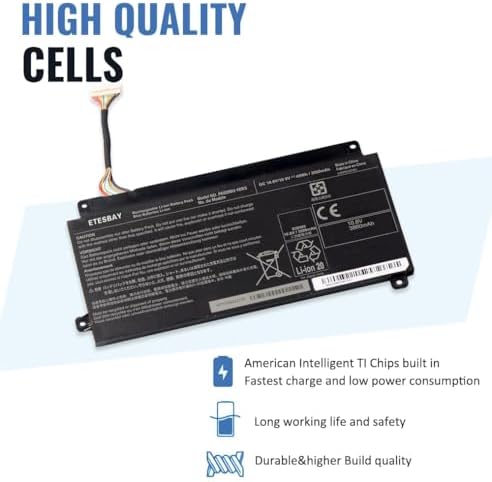 10.8V 45WH PA5208U-1BRS PA5208U Laptop Battery for Toshiba Chromebook CB35 CB30 CB35-B3330 CB35-B3340 CB35-C3300 CB35-C3350 CB30-B3123 Satellite E45W P55W E45w-C4200x P55w-c5204 P55w-c5208