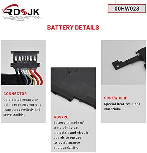 00HW028 00HW029 01AV438 01AV439 01AV440 01AV409 01AV410 01AV458 01AV473 01AV457 Laptop Battery for Lenovo Thinkpad X1 Carbon 4th Gen 2016 X1 Yoga 1st 2nd SB10F46466 SB10F46467 SB10K97566 15.2V 52Wh