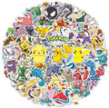 100Pcs Cartoon Stickers in Gift Bag for Suitcase Skateboard Laptop Computer Water Bottles Car Teens Boys Girls Decal Waterproof Sticker