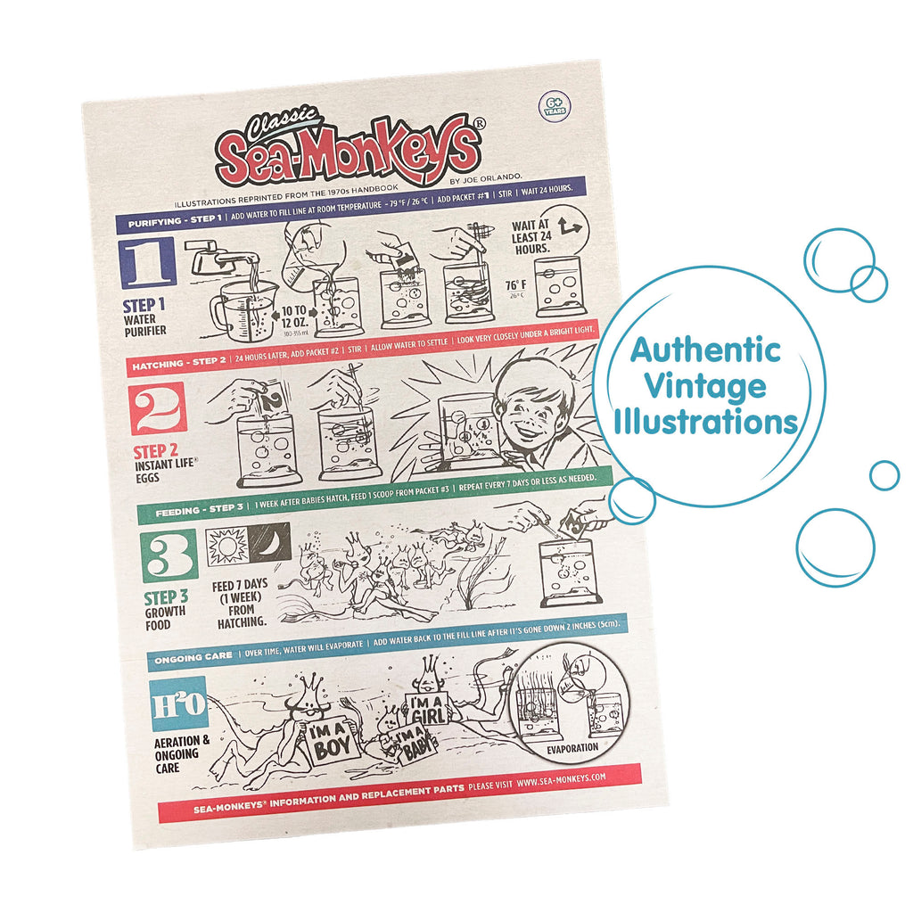 Sea-Monkeys Retro Instant Life