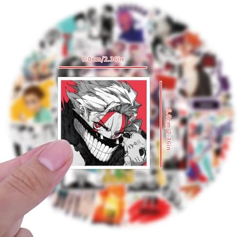 110pcs Dan Da Dan Stickers Ken Takakura Momo Ayase Waterproof Cartoon Stickers for Water Bottles Skateboards Luggage Snowboard Gift for Fans