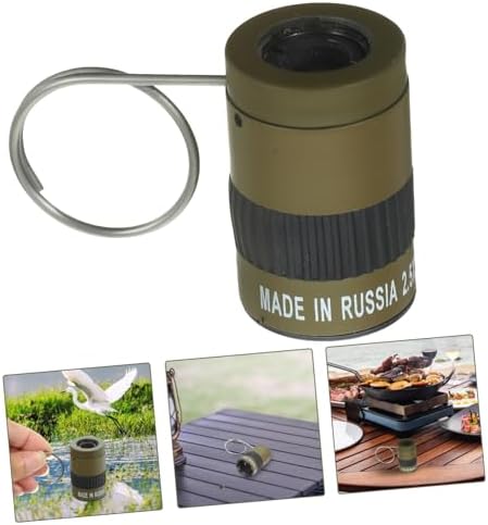 1 Set Mini Finger Telescope Outdoor Miniature Monocular Outdoor Supply Miniature Pocket Monocular Wild Mini Telescope Camping Miniature Monocular Outdoor Pocket Monocular