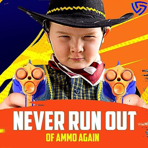 (300 Pack) Blue Nerf Darts - Compatible Foam Toy Elite 2.0 Darts, Nerf Ammo Bullets, Refill Dart