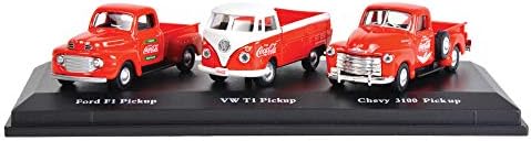 1/72 Classic Pickups Set (1948 Ford F1 Pickup, 1962 Volkswagen T1 Pickup & 1953 Chevrolet 3100 Pickup)