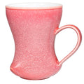 12Oz Crystallize Reactive Glaze Ceramic Coffee Mug, So Cool Cup With Handle Suitable for Office and Home Drinking Coffee Tea Cocoa Milk,Lead cadmium free, Dishwasher Microwave Safe (Red)