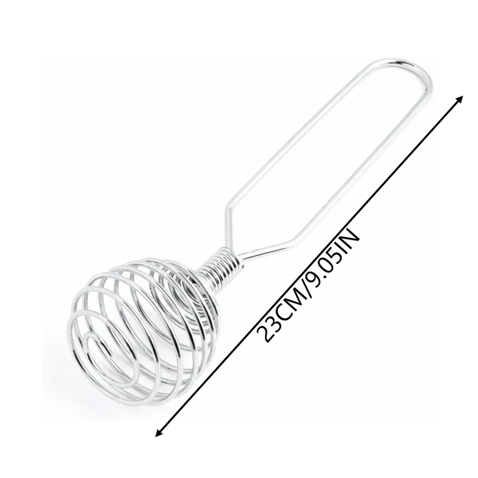 Stainless Steel Spring Coil Whisk Wire Whip Cream Egg Beater Gravy Cream Hand Mixer Kitchen Tool Accessories ...