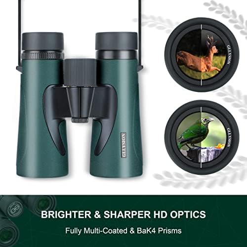 10X42 Professional UHD Binoculars for Adults with Phone Adapter, High Power Binoculars with BaK4 prisms, Super Bright Lightweight & Waterproof Binoculars Perfect for Bird Watching, Safari, Stargazing