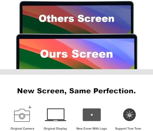 (Silver) for MacBook Air A1932 (13in, 2019) A2179 (13in, 2020) EMC (3184) (3302) Retina Full CFCC Display Assembly LED LCD Screen Replacement A+++