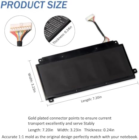 10.8V 45WH PA5208U-1BRS PA5208U Laptop Battery for Toshiba Chromebook CB35 CB30 CB35-B3330 CB35-B3340 CB35-C3300 CB35-C3350 CB30-B3123 Satellite E45W P55W E45w-C4200x P55w-c5204 P55w-c5208