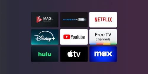 *New* 2025 MAG 555 4K Streaming Media Player with Google TV, 4K HDR at 60 Frames per Second and Dolby Digital™ 8-Channel Sound