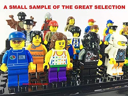 10 NEW LEGO MINIFIG PEOPLE LOT random grab bag of minifigure guys city town set by USA