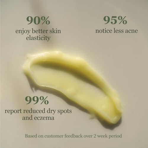 100% Grass-Fed Beef Tallow Face Moisturizer - Natural Organic Skin Care - Nourishing 2oz Balm with Rose Hip Oil & Beeswax for Sensitive Skin, Hands & Lips