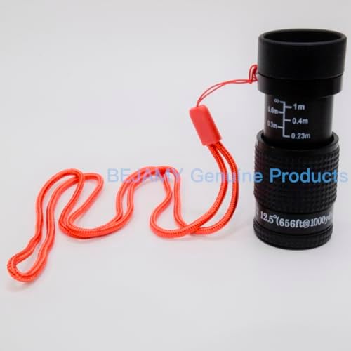 (4x12mm) BEJAMY Extra Short Focus Monocular for Short/Long Distance View for Bird Watching/Hunting/Fishing/Sport Events with Large FOV. Low Vision Monocular for Vision Impairment & Elder People