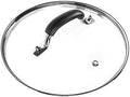 10 Inch Tempered Glass Lid Compatible with 8 Quart Instant Pot and Ninja Foodi, Universal Electric Pressure Cooker Lid with Upgraded Heat-resistant Silicone Handle
