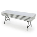 Lifetime 4-Pack Commercial Stacking 8 ft Folding Table
