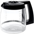 12-Cup Replacement Glass Coffee Carafe for Cuisinart Coffee Maker Models DCC-1200, DCC-1100BK, DCC-2650, CHW-12, CHW-12P1, DGB-550BK, DGB-550BK1, DGB-625BC, DGB-700BC, and SS-12 | Part# DCC-1200PRC
