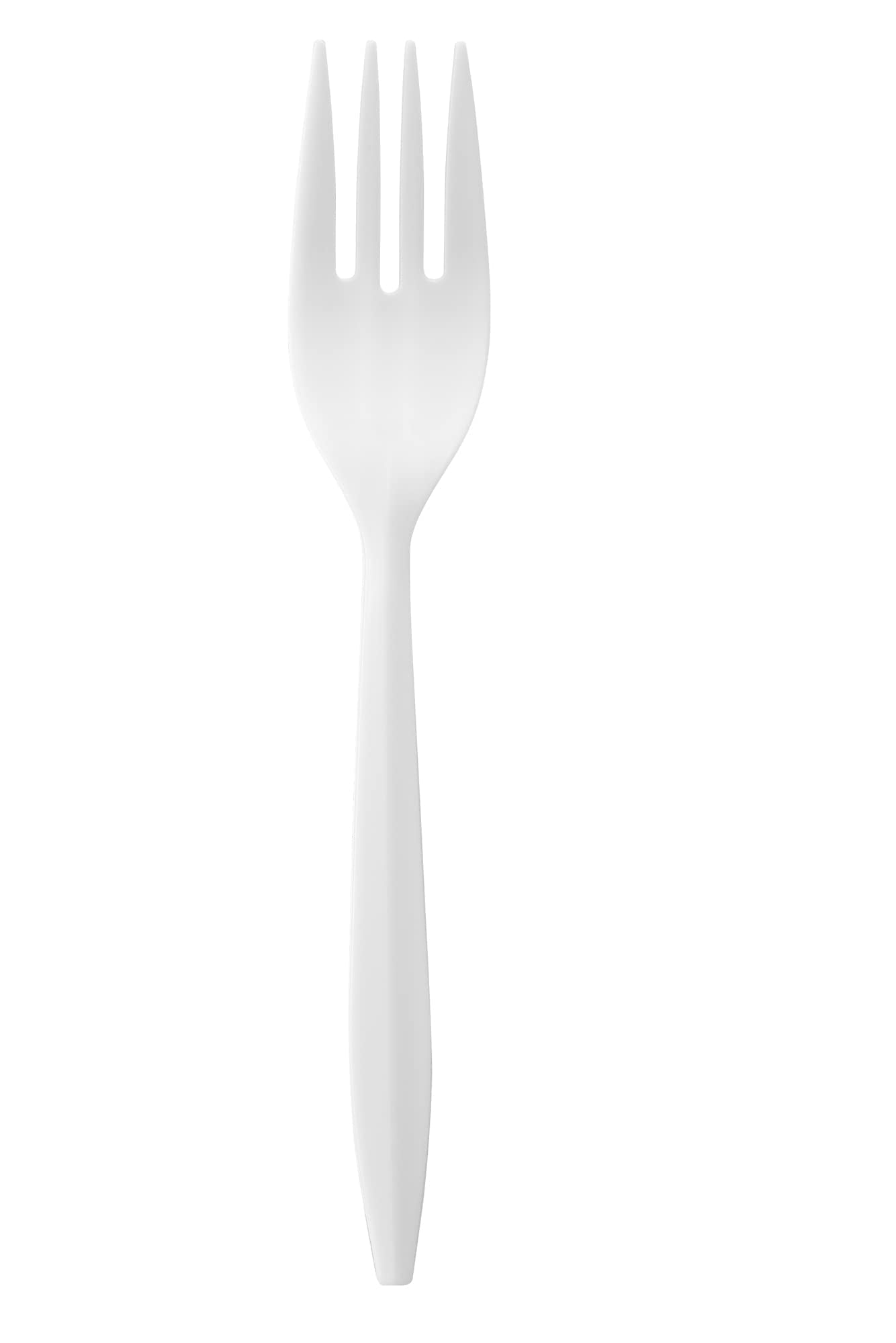1,000 Plastic Disposable Forks Bulk White Medium Weight Disposable Silverware Plastic Cutlery Fork