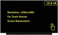 15.6" New Screen Replacement for NV156FHM-T06 FHD 1920x1080 40Pin LED LCD Display OnCell Touch Screen Panel