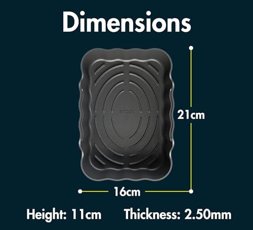 10QT Air Fryer Silicone Liners - Ninja DZ401/DZ550 Premium Rectangular Air fryer Silicone Pot Baking Tray for Ninja Dual DZ401/DZ550 Reusable Replacement Basket | 2PCS