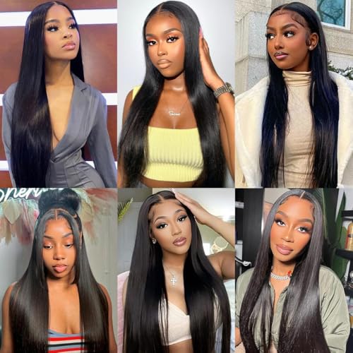 1 Bundle Human Hair Straight 20 Inch 14A 100% Unprocessed Brazilian Virgin Human Hair Bundles Weave Bundles Human Hair Natural Black