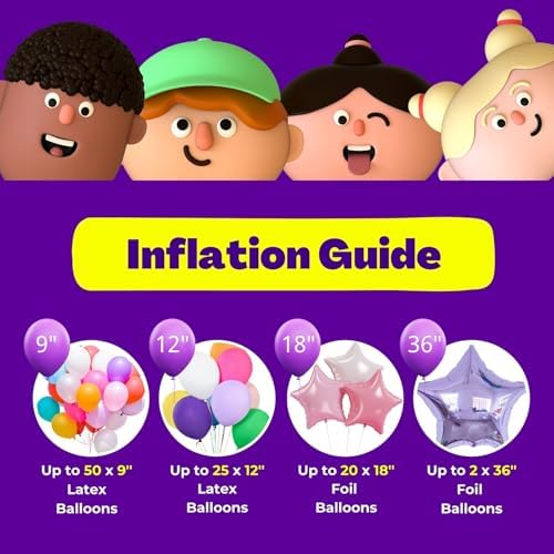 13L Helium Tank for Balloons At Home Helium Balloon tank Up To 50 Latex Balloons