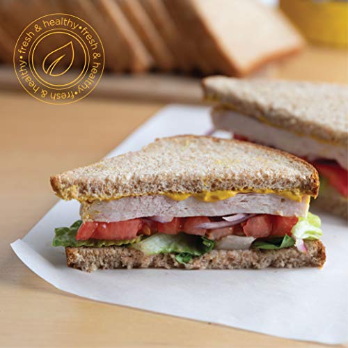 100% Whole Wheat Bread Sliced - 5 Pack - 16 oz per Loaf | Delicious Sandwich Bread | Kosher Bread | Dairy & Nut Free | Stern’s Bakery (5 Pack)