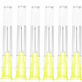 100 Pack 30Ga 1/2 Inch Stainless Steel Dispensing Lab Tools Accessories for Scientific Labs, Measuring and Refilling, Individually Wrapped