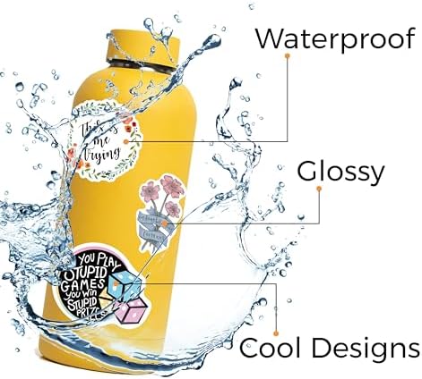 150 PCS Stickers for Fans Concerts, Waterproof Vinyl Music Decals for Water Bottles, Laptops, Phonecase, Scrapbook, Party Favors Gifts for Kids Teens Adults