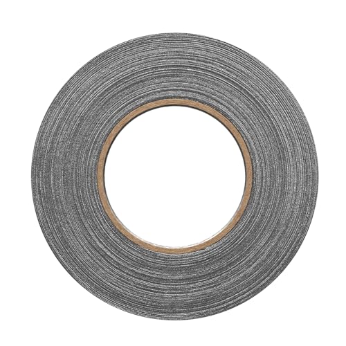 1" Width ProTapes Pro Gaff Premium Matte Cloth Gaffer's Tape With Rubber Adhesive, 11 mils Thick, 55 yds Length, Black (Pack of 1)