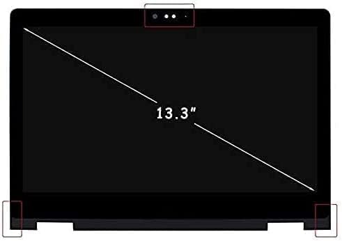 13.3" LCD Replacement for Dell Inspiron 13 5368 i5368 5378 i5378 5379 i5379 P69G P69G001 CD3Q3C2 B133HAB01.0 NV133FHM-A11 Touch Screen FullHD LED Display Assembly with Bezel 40 pin