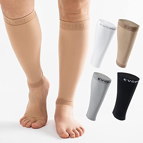 15-20mmHg 28 Pair Men and Women Wide Calf Sleeve Brace Compression Socks for Leg Support, Pain Relief