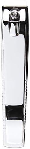 11pcs Large Beauticom Stainless Steel Straight Nail Clipper - Professional Ultra Sharp Sturdy Silver Finger Nail and Toe Nail Cutters for Acrylic Nails Grooming Manicure