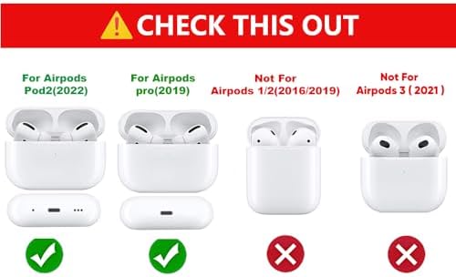 (4Pack) Case for AirPods Pro 2nd/1st Generation (2022/2019) with Carabiner, Suublg Cute Skin Design Silicone Cartoon Charging Case Protective Covers for Boys Girls (MN+MC+MrQ+Monster)