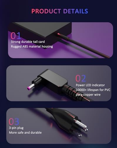 135W Laptop Charger for Acer Nitro 5 Gaming Laptop AN515 AN515-54 AN515-55 AN515-44 AN515-51 AN515-57 AN515-53 515-31 515-41 515-42 515-43 515-45 515-52 515-56 N18C3 N18C4 AC Adapter Power Supply Cord