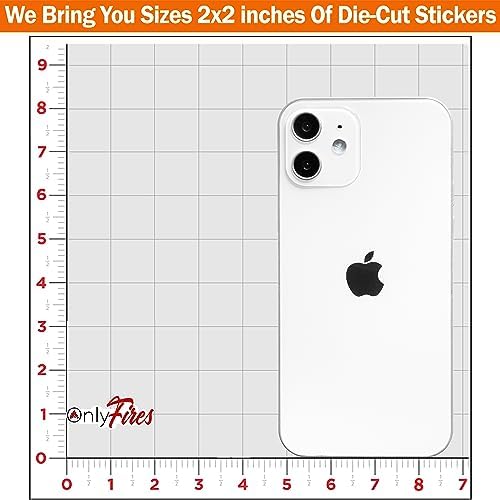 (3PCS) Only Fires Sticker Firefighter Helmet Hard Hat Fireman Stickers For Men Father Dad Adults Funny Decals Waterproof Vinyl Sticker for Water Bottle Tumbler Phone Case Cars Laptops Gifts (2 Inches)