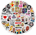 100Pcs Wrestling Stickers and Decals for Water Bottles, Wrestling Birthday Party Decorations, Wrestling Birthday Party Supplies, Wrestling Gifts for Teen Boys and Girls, Gifts for Wrestlers
