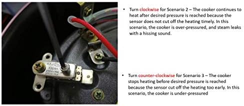 "Electric Pressure Cooker Pressure Sensor or Switch KSD105 250V~10A Works with Instant Pot, Power Cooker, Cuisinart, Farberware, Power Quick Pot, Crock-Pot" This sensor is not created or sold by the