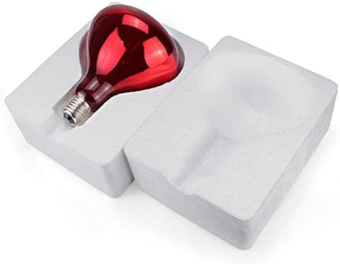 150 Watt Heat Lamp Bulb, Red Light Therapy Bulb, Incandescent Infrared Light Bulb