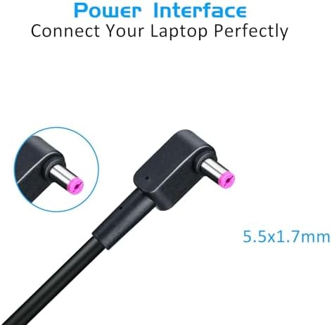 135W Charger Fit for Acer Nitro 5 Gaming Laptop AN515 AN515-51 AN515-41 AN515-53 AN515-52 AN515-43 AN517-51 N18C3 N18C4 ADP-135K ADP-135KB T Laptop Adapter