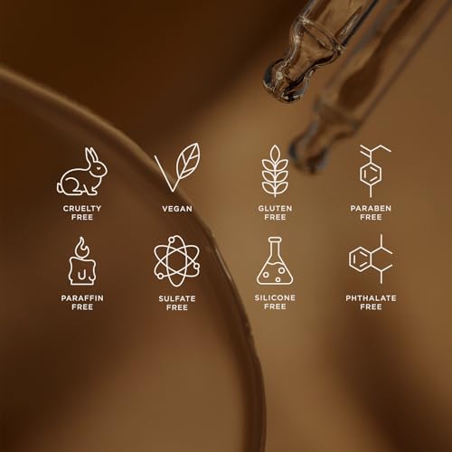 + Lux Unfiltered N°12 Bronzing Face Drops in Fragrance Free, Self Tanning Face Drops, Hyaluronic Acid, Vitamin E, Passionfruit Oil, Gluten Free, Cruelty Free + Vegan Free Self Tanner