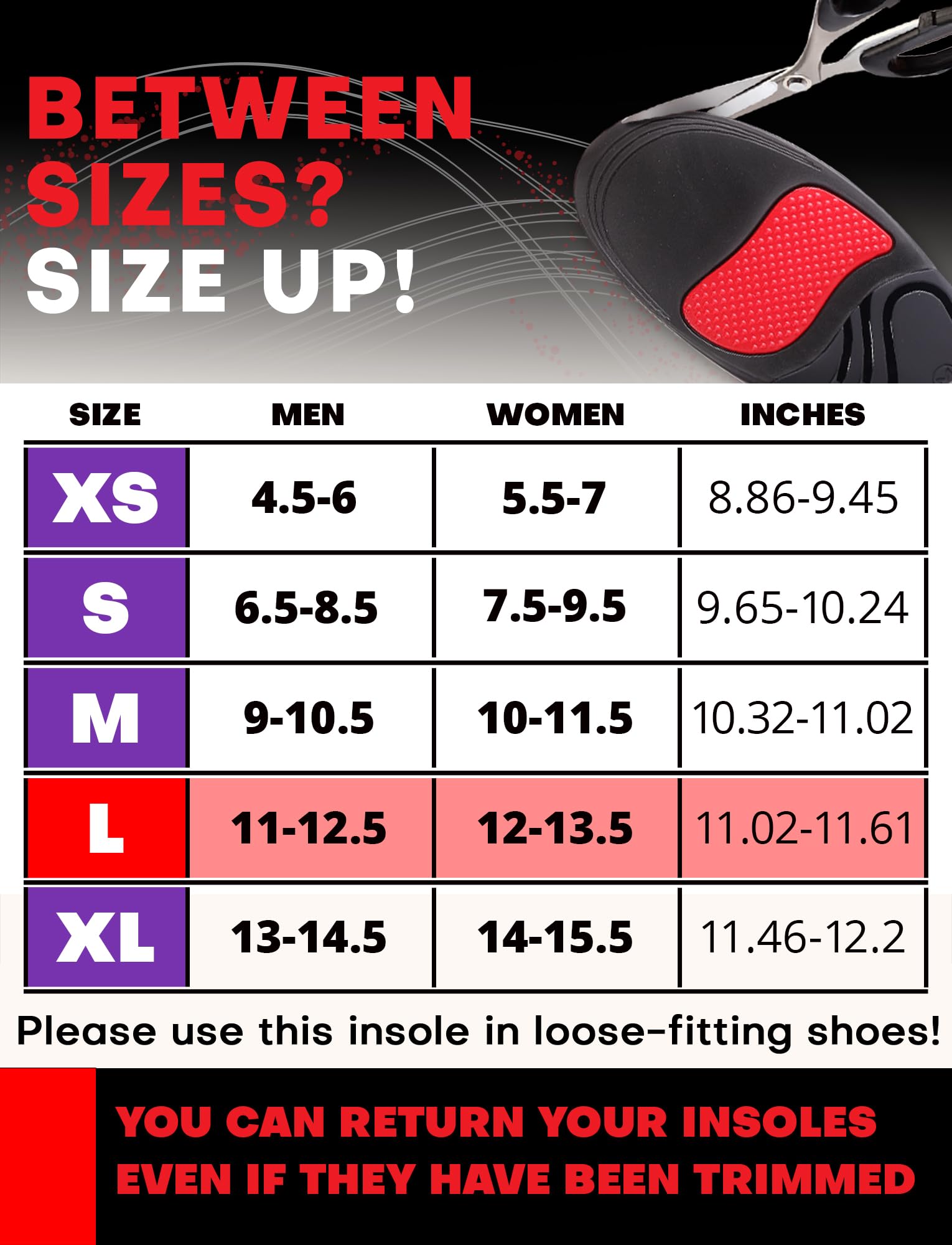 (Pro Grade) 220+ lbs Plantar Fasciitis High Arch Support Insoles Men Women - Orthotic Shoe Inserts for Arch Pain Relief - Boot Work Shoe Insole - Standing All Day Heavy Duty Support [Violet, L]