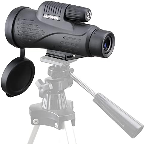 12x50 High Definition Monocular Telescope with Smartphone Holder - Waterproof Monocular with Durable and Clear BAK4 Prism for Bird Watching Wildlife Hunting Camping Hiking