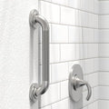 1-1/4" Knurled Grab Bar, ADA Compliant Bath Safety Shower Handrail, Bathroom Mobility Aid Handle for Seniors and Disabled, Heavy Duty 500lbs Support