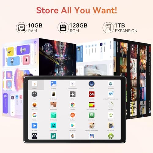 10.1" Android Tablet +Protective Case Bundle