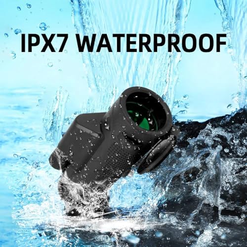 10X42 HD Monocular Telescope, Coregreen Monoculars for Adults High Powered with BAK4 Prism & FMC Lens, Large View Waterproof Portable Compact Monocular for Bird Watching Hiking Travel Sports