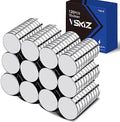 120Pcs Small Magnets, 10x2mm Rare Earth Magnets, Tiny Neodymium Fridge Magnets for Crafts, Small Strong Round Magnets for Refrigerator, Whiteboard, Crafts and Kitchen Cabinet, Office Magnets