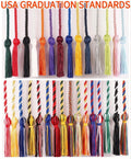 10 Pieces White Graduation Honor Cords for Graduation 2025,National Honors Society White Cords Bulk