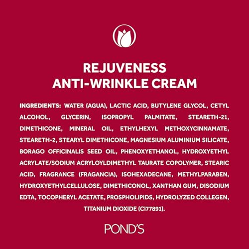 100g POND'S REJUVENESS Anti-Wrinkle Night Face Cream W/Colagen & Vitamin E